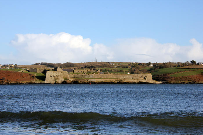 Photograph of Charles Fort Kinsale viewed across the harbour