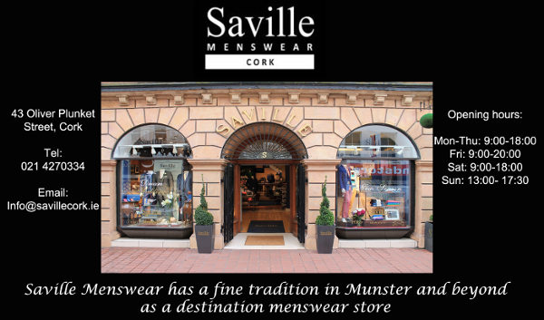 Saville Menswear Cork