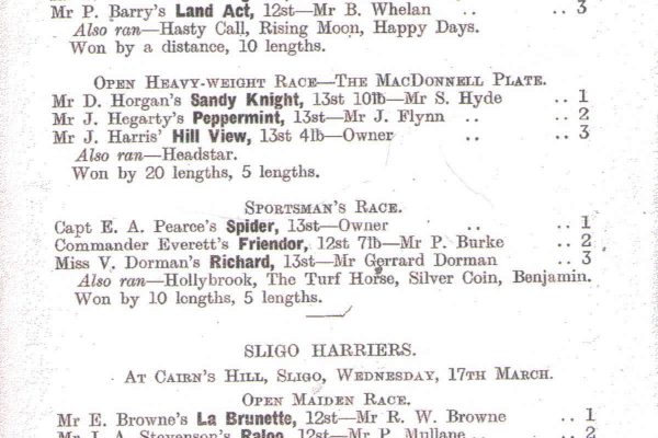 Image of South Union Foxhounds runners and riders 1948 page 2